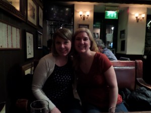 Margaret and I - my Canadian buddy I met in Edinburgh